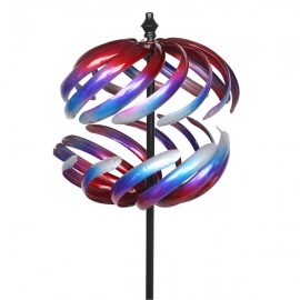 Multicolored Windmill 3D Spherical Shape