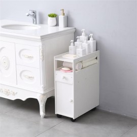 (22 x 45 x 63cm)Bathroom With Narrow Cabinet Shelf