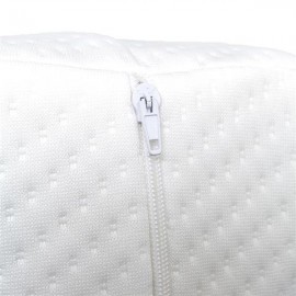 [US-W]11"*7"*4.5" Sleep Restoration Double-sided Grooved Memory Foam Leg Support Pillow
