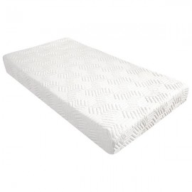 8" Three Layers Cool Medium High Softness Cotton Mattress with 2 Pillows Twin Size