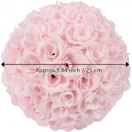 10Pcs 25CM Flower Balls Wedding Decoration Pink