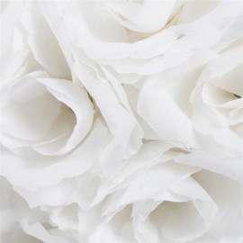 5Pcs 25CM Flower Balls Wedding Decoration White